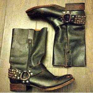 Freebird by Steven "Thompson" Stud Bike Moto Boots